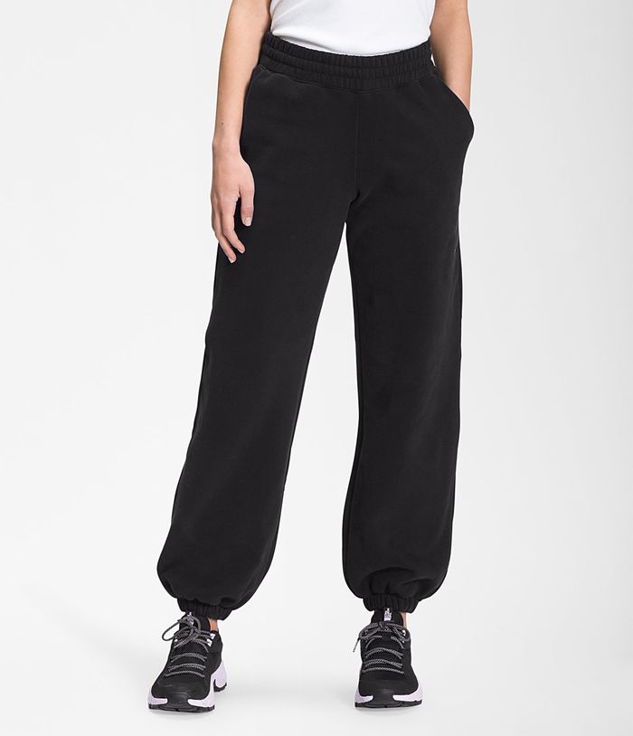 Pantalones The North Face Mujer Negras City Estándar 89764BRTX